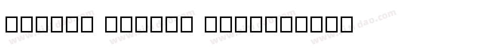 Sophia Nubian Bold字体转换